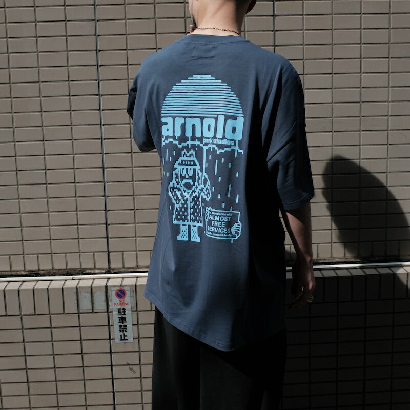 ARNOLD PARK STUDIOS / RAIN MAN SHORT SLEEVE ANTIQUE NAVY 25SS 送料無料