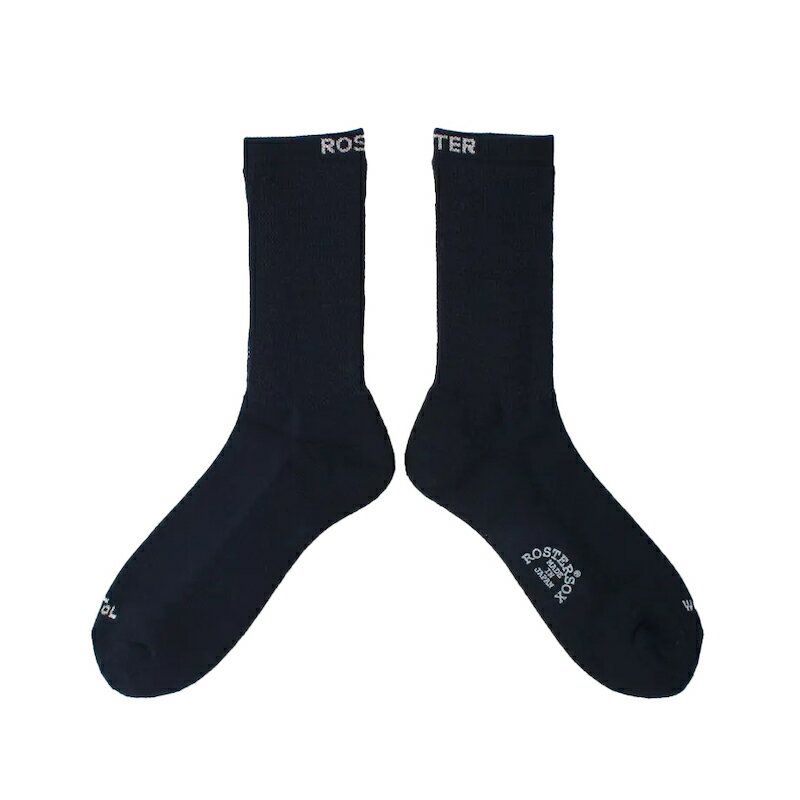 ROSTER SOX ロスターソックス / MERINO WOOL PILE SOCKS NAVY MENS メンズ当店通常価格：2,420円(税込)