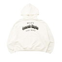 WILLY CHAVARRIA / GREASED ENGINE BUFFALO HOODIE DORIAN GRAY送料無料 当店通常価格：30,800円(税込)