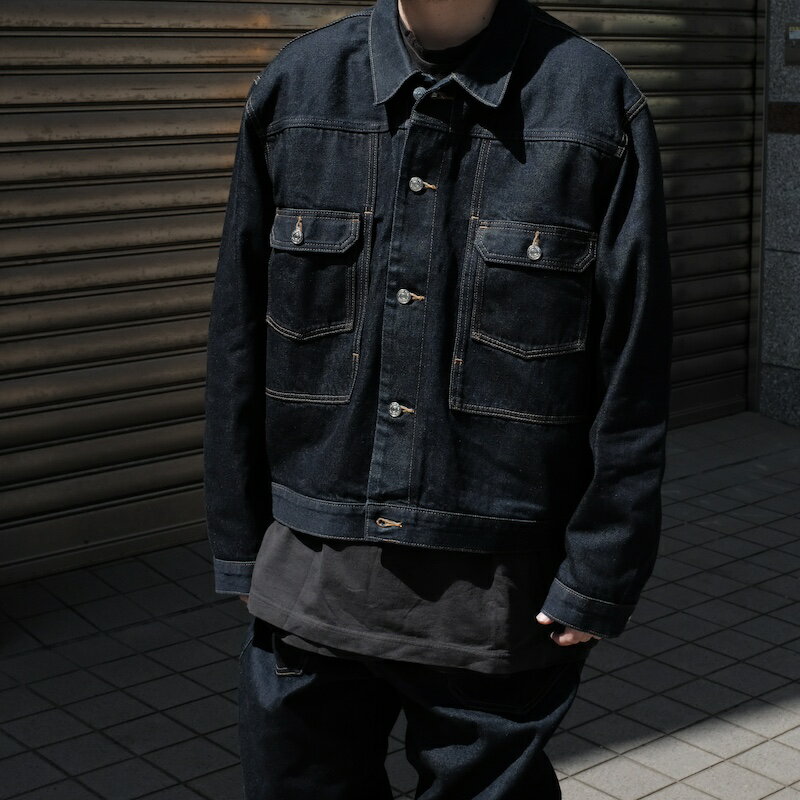 Calvin Klein / UTILITY DENIM JACEKT INDIGO BLUE23AW 新作 送料無料当店通常価格：46,200(税込)