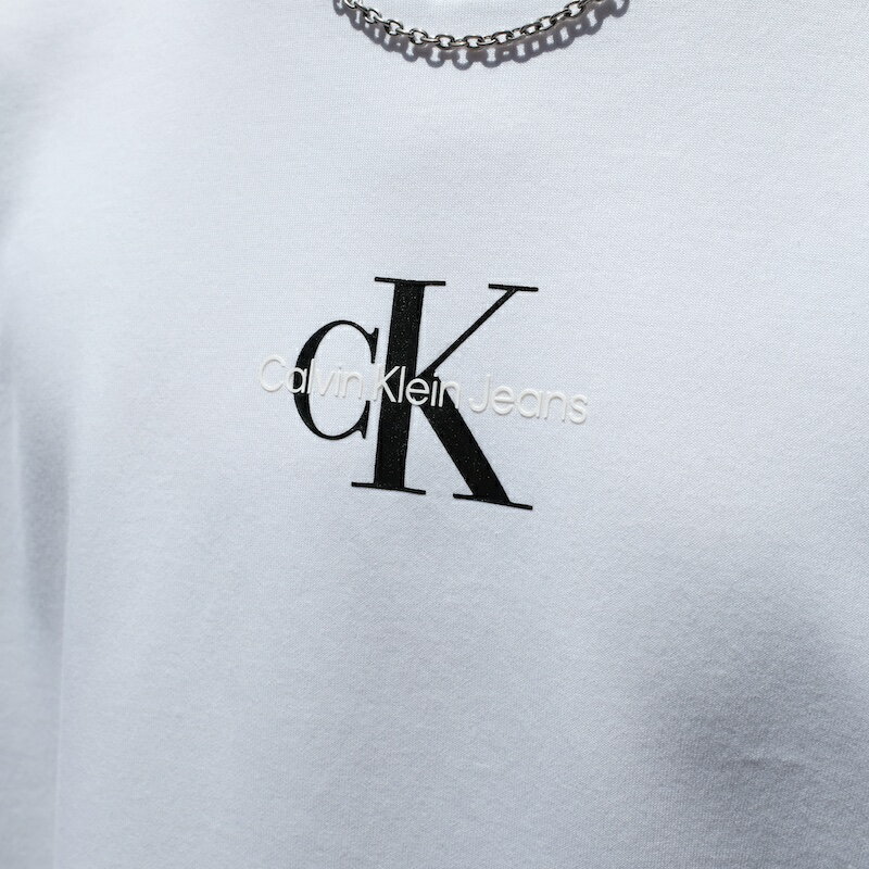 乐天商城 - 【倉庫在庫】Calvin Klein Jeans / COOLING HWK TOP WHITE 24SS 新作 送料無料