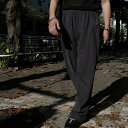 【SALE 40%OFF】WILLY CHAVARRIA / PINTUCK SWEAT PANTS CHEMICAL BLACK送料無料 当店通常価格：35,200円(税込)