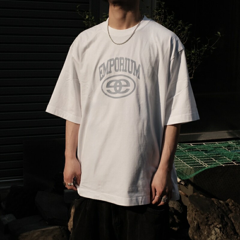 乐天商城 - EMPORIUM / STAMP LOGO T SHIRT WHITE 25SS 送料無料