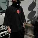 LUXENBURG / CASTLE TEE I HEART LUXENBURG AGED BLACK 25SS 送料無料(4)