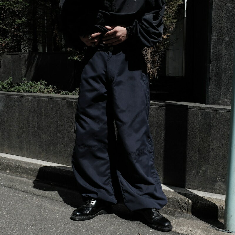 WILLY CHAVARRIA / RAVER PANT DARK NAVY 24SS Xʏ퉿iF41,800~(ō)