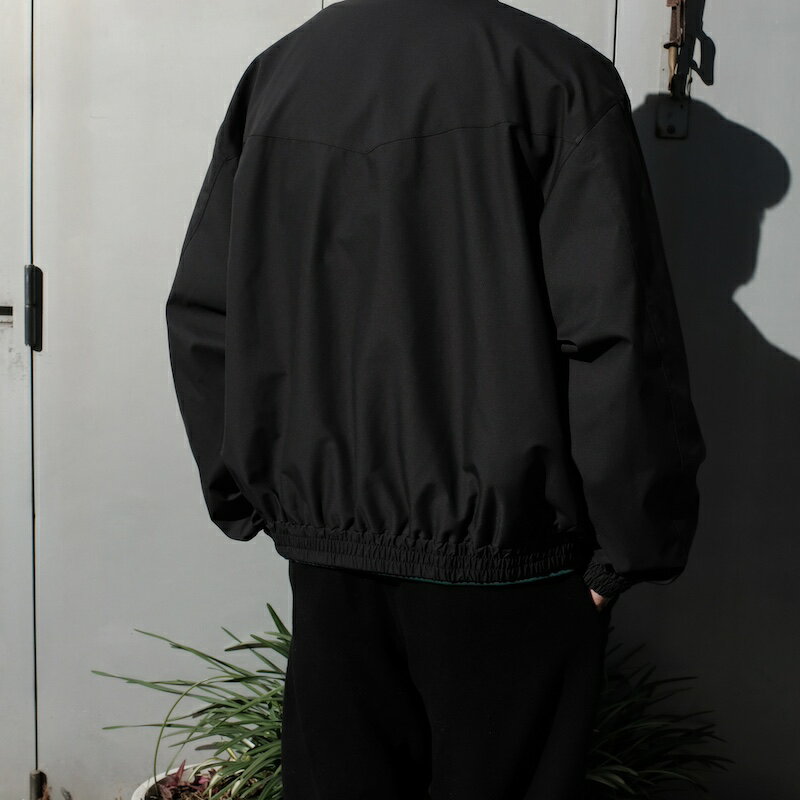 WILLY CHAVARRIA / ZIP UP BLOUSON WILLY BLACK 24SS 送料無料