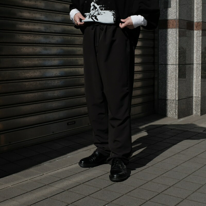 乐天商城 - WILLY CHAVARRIA / NYLON PANTS WILLY BLACK 24SS 送料無料