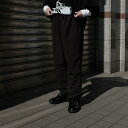 WILLY CHAVARRIA / NYLON PANTS WILLY BLACK 24SS Xʏ퉿iF41,800~(ō)