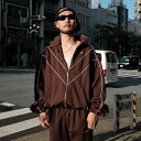 INTODUSK / BOMBER TRACK JACKET CHOCOLATE BROWN 24AW FW 送料無料