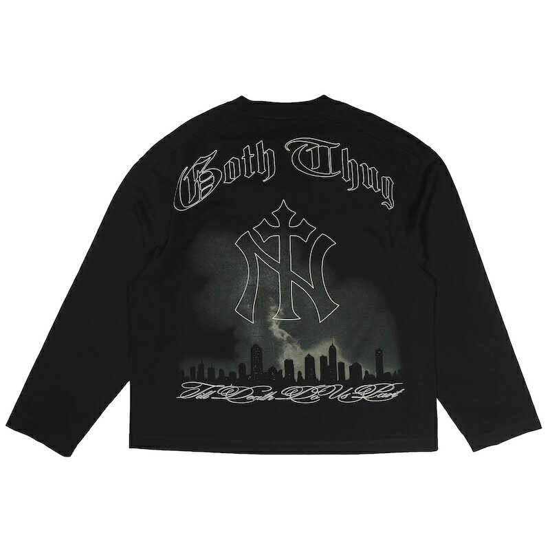 乐天商城 - 1313 SELAH / GOTH THUG LONGSLEEVE BLACK 25AW 送料無料