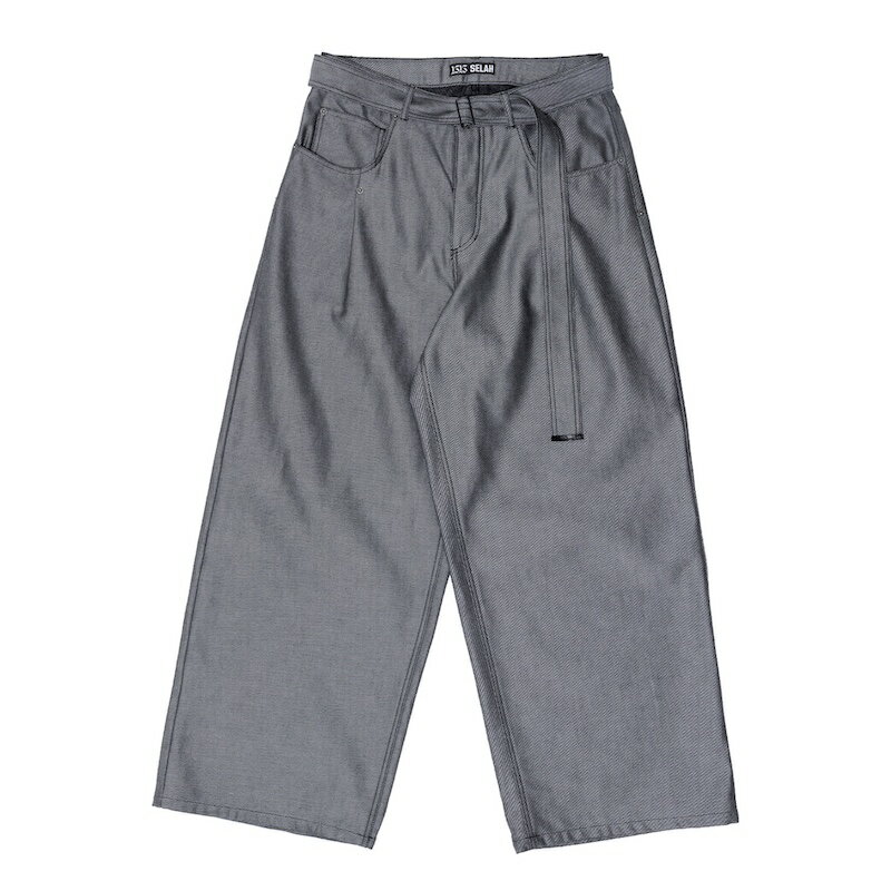 1313 SELAH / MAXIMO DENIM PANTS SILVER 26SS