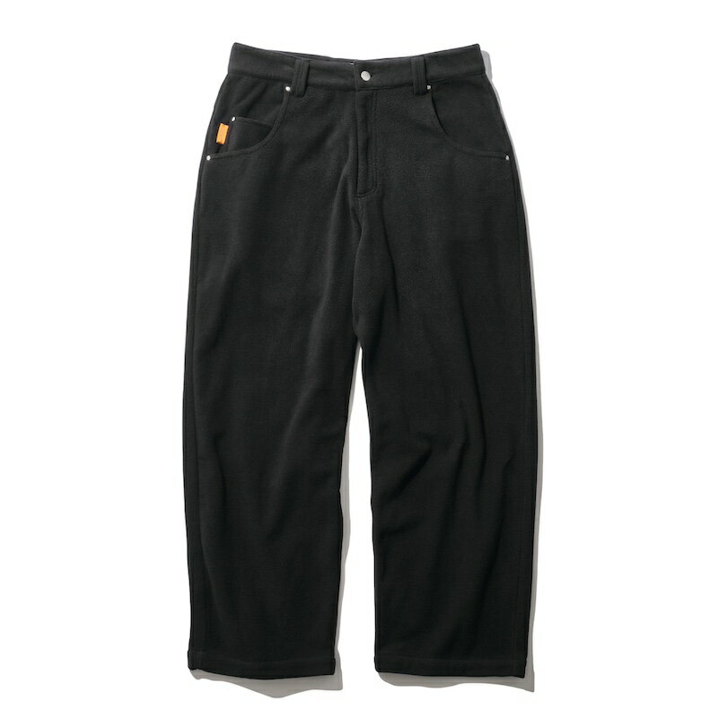 THE MAGUEY / 5POCKET FLEECE PANTS BLACK 25AW 新作 送料無料