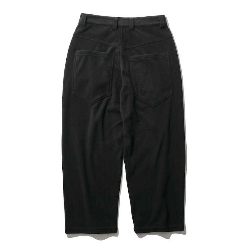 THE MAGUEY / 5POCKET FLEECE PANTS BLACK 25AW 新作 送料無料
