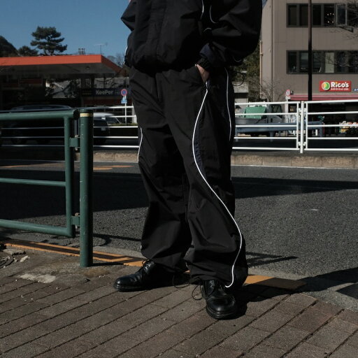INTODUSK / PIT CREW OVER PANTS BLACK MIDNIGHT NAVY 25SS 送料無料 INTODUSK / PIT CREW OVER PANTS BLACK MIDNIGHT NAVY 25SS 送料無料