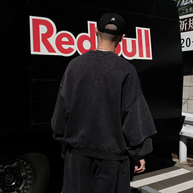 【倉庫在庫】INTODUSK / SWAMP CREW WASHED MIDNIGHT NAVY 25SS 送料無料
