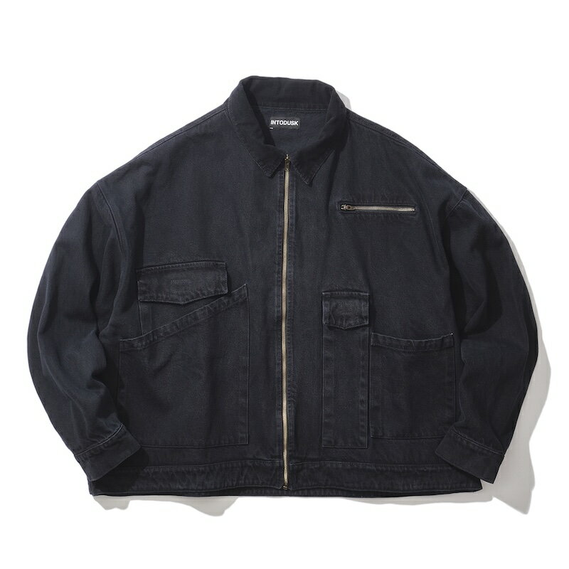 INTODUSK / VARIETY SUNSET JACKET WASHED MIDNIGHT NAVY ORGANIC 25SS 送料無料