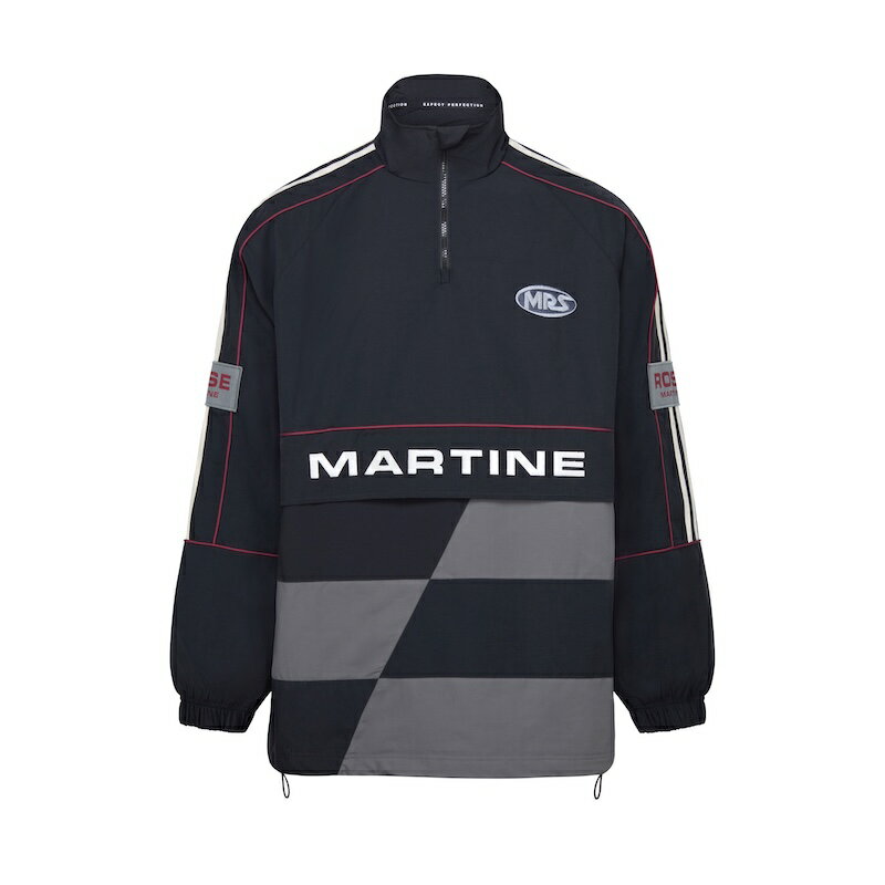 乐天商城 - Martine Rose / HOCKEY PULLOVER BLACK-GREY 25AW 送料無料