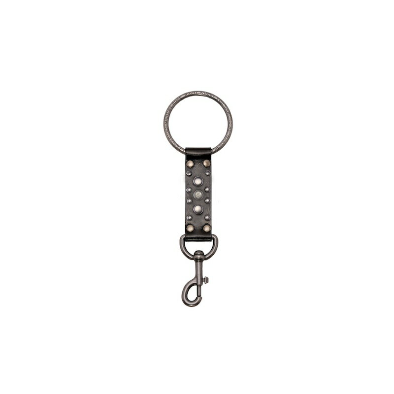 Martine Rose / STUDDED O RING KEYCHAIN BROWN 26SS(4.0)