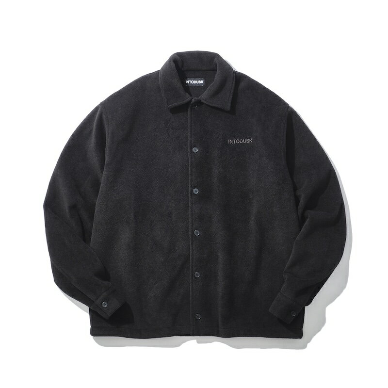 乐天商城 - INTODUSK / WOOL COACH JACKET BLACK 25AW 送料無料