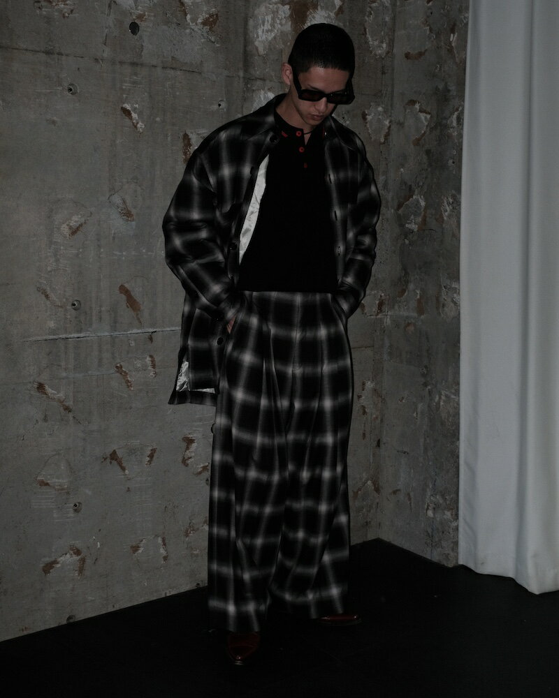 乐天商城 - LU'U DAN / FAT BOY FLANNEL OMBRE CHECK 26SS