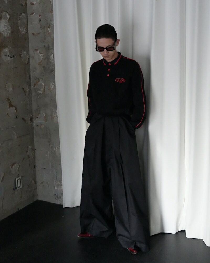 乐天商城 - LU'U DAN / LOWLINE TROUSERS BLACK 26SS