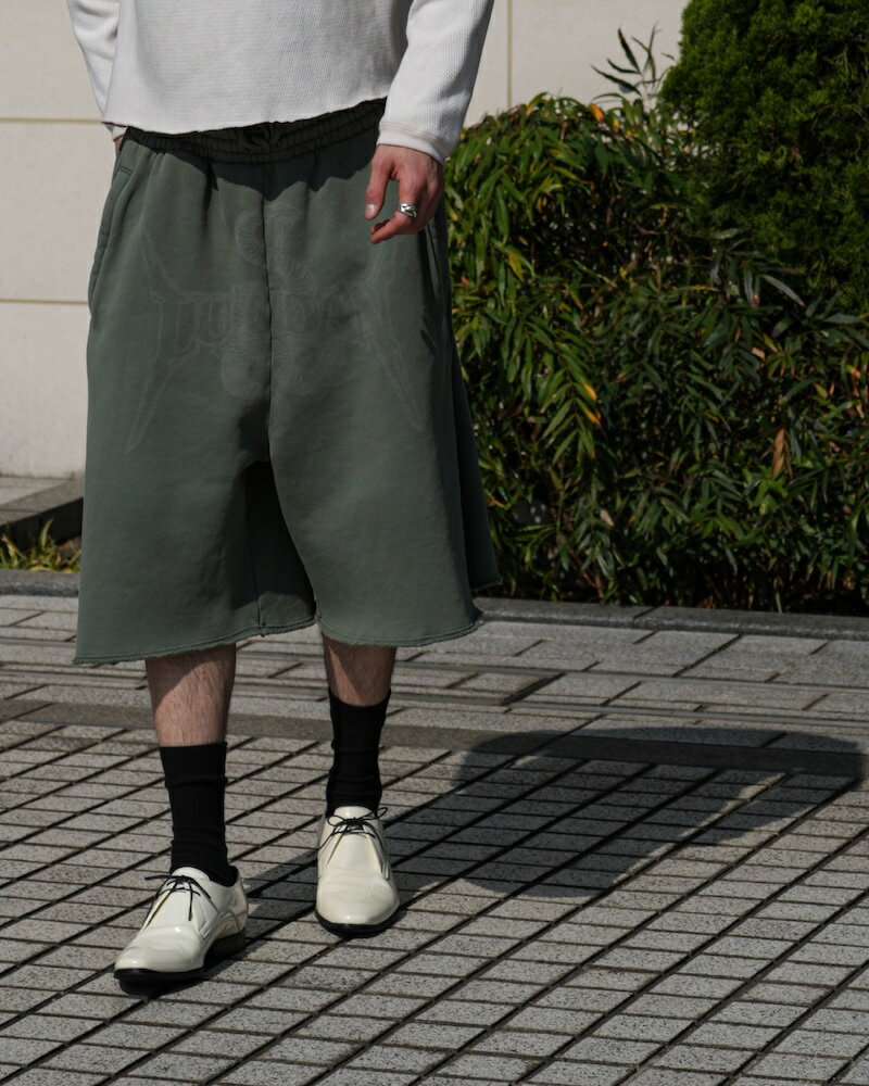 乐天商城 - LU'U DAN / ZOKU SHORTS WASHED OUT MILITARY 26SS