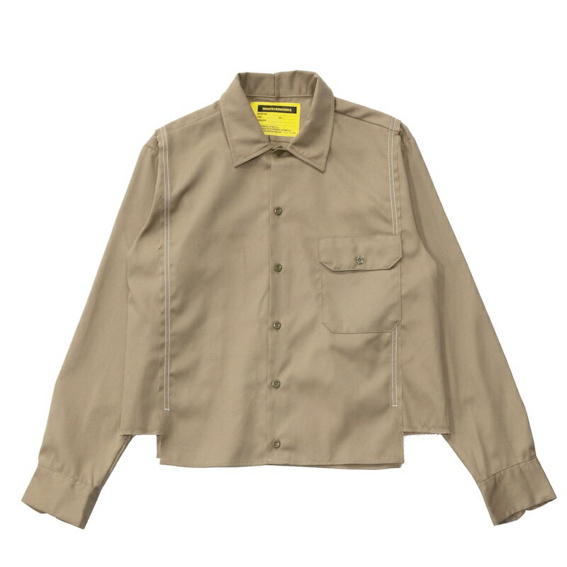 乐天商城 - WHATEVERWORKS / SPLIT LS SHIRT KHAKI