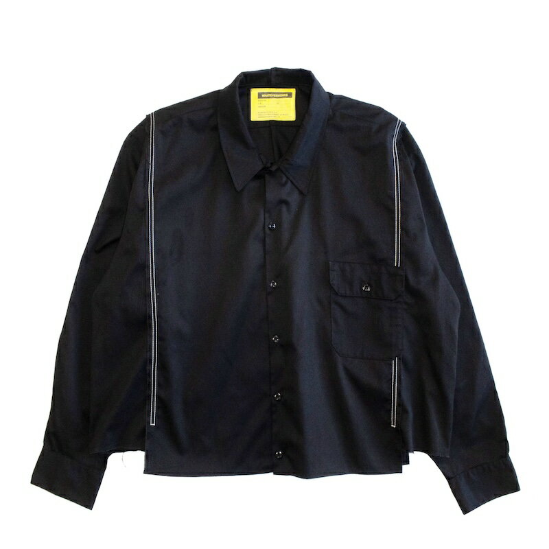 乐天商城 - WHATEVERWORKS / SPLIT LS SHIRT BLACK