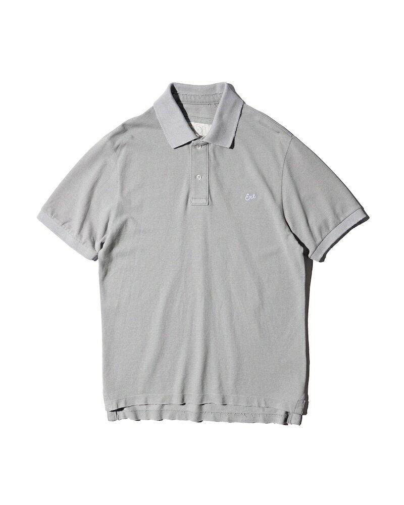 乐天商城 - ERL / UNISEX POLO TEE KNIT GREY 26ss