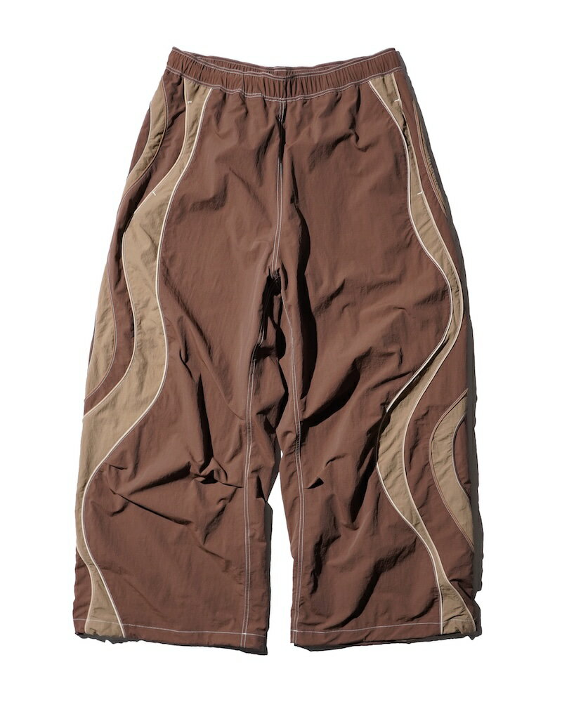 乐天商城 - ERL / UNISEX UFO TRACK PANTS WOVEN BROWN 26ss