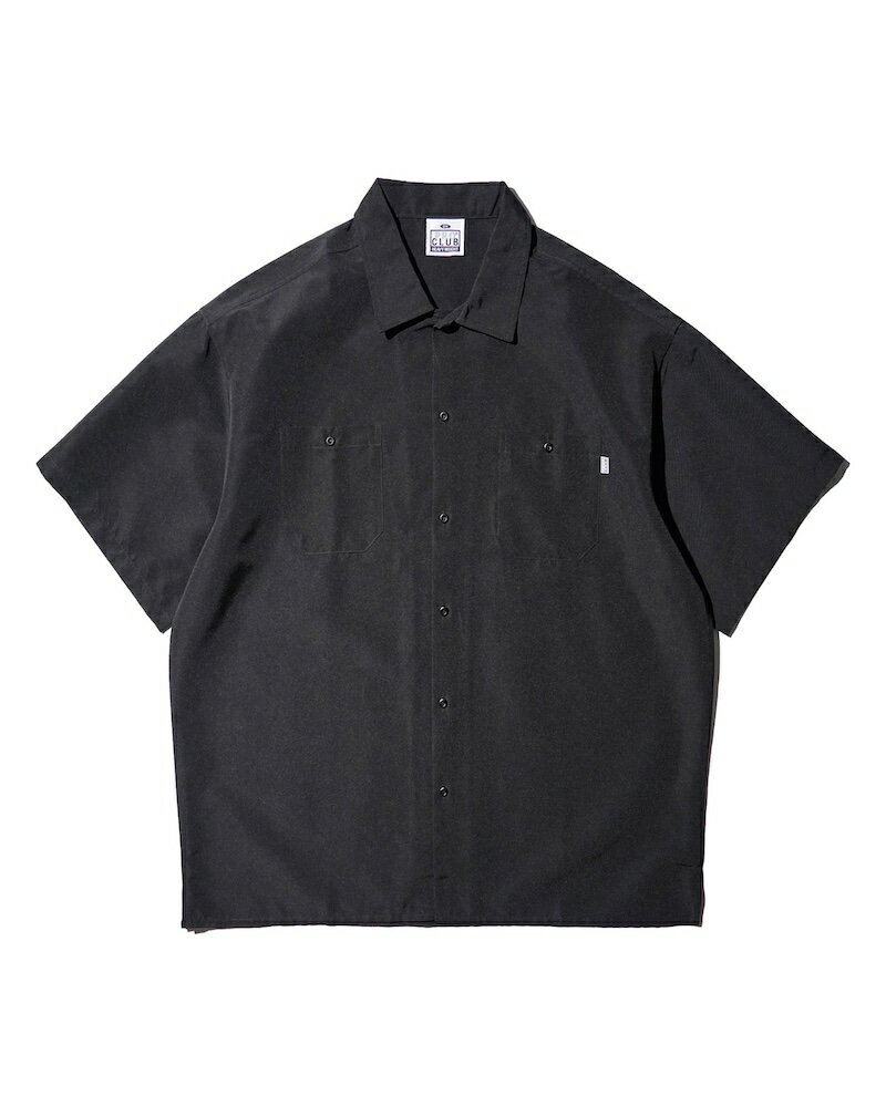 乐天商城 - PRO CLUB / Short Sleeve Work Shirt BLACK