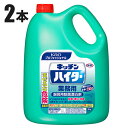 花王 キッチンハイター 5kg 業務用 厨房用除菌漂白剤 2本入 41038(3)