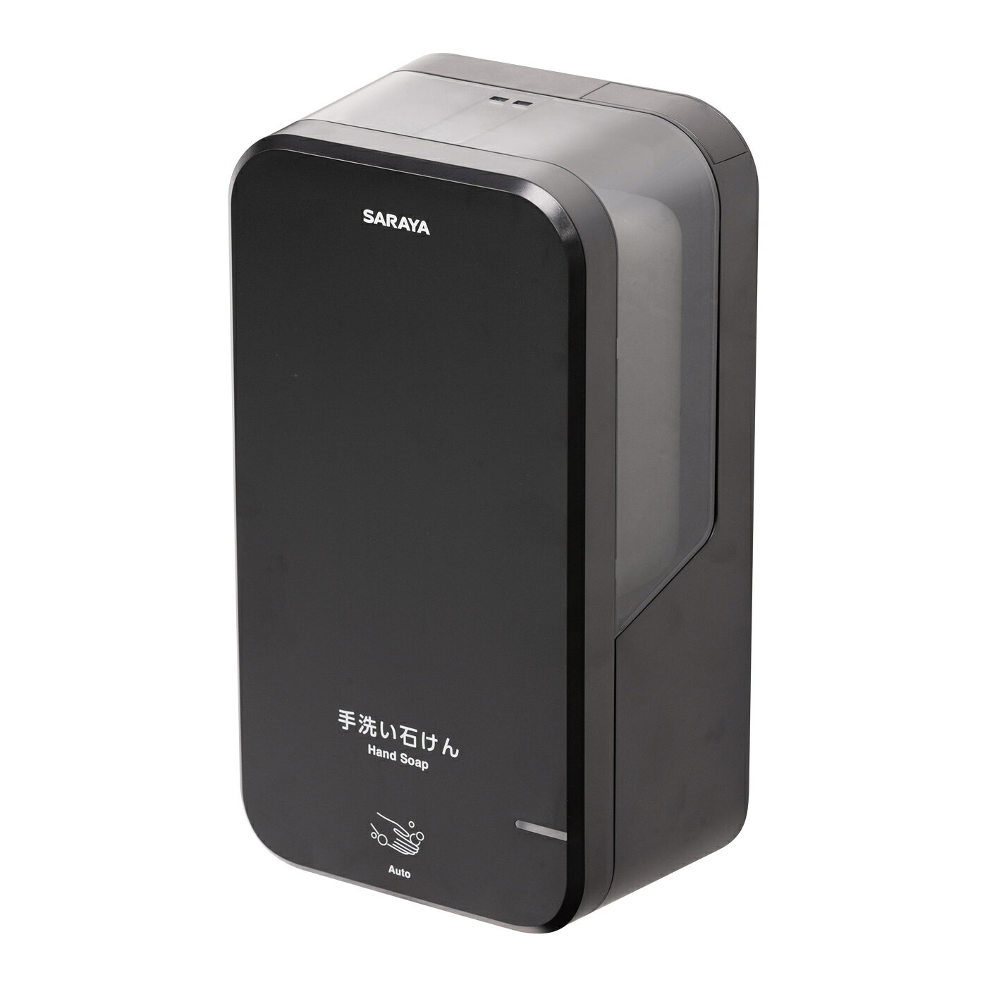 商品名SARAYA ノータッチ式ディスペンサー UD-1200S-B ハンドソープ 石けん 泡状 / 液状製品型番42192製造販売元サラヤ株式会社サイズ162×106×290mm内容量1200mlJAN4987696421929本体のみ本体の側のみ。容器や薬液は別途用意が必要です備考薬液は別売りです注意事項商品性質及び衛生上、お客様都合による返品は一切お受け出来ません▼ 同梱について ▼単品配送です同梱不可 (単品配送品は他商品との同梱ができません) ▼ 代金引換 ▼代金引換決済で購入できます▼ 時間帯指定 ▼可(配達の都合上、希望通りに添えない場合があります)▼ この商品の返品について ▼・こちらの商品は【返品不可】な商品です。出荷後お客様のご都合による返品はお受けできません ・化学製品、取寄せ商品、受注生産商品は性質上、お受けできません ・返品についてはお客様サポート「返品・交換・保証について」をご確認頂き、ご注文にお進みください▼ 出荷・配達について ▼ ・業務用の出荷便の為、日曜・祝日配達はお受けできない事があります ・大型商品や大量個口の場合、業務用配送便でのお届けとなり、マンション上階やビル施設内への配達ができず、軒先渡し・車上渡しとなる場合がございます。その場合は受取人様にてお荷物のお受け取りおよび移動をお願い致します。 ・同時に注文する商品によっては、別々の配達便になる場合があります ・環境を配慮し、出荷時の梱包は簡易もしくは無包装となります 【ハンドソープ・石けん用】 大容量ボトルで補充頻度を削減。乾電池式なので、さまざまなところで手指衛生。・泡状石けん液吐出量=約0.8mL/回・石けん液吐出量=約1mL/回※アルカリ乾電池単1型4本使用、電池・使用液ボトルは別売りです。