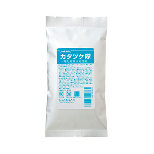 商品名SARAYA カタヅケ隊 25g製品型番50066製造販売元サラヤ株式会社JAN4987696500662注意事項商品性質及び衛生上、お客様都合による返品は一切お受け出来ません▼ 同梱について ▼単品配送です同梱不可 (単品配送品は他商品との同梱ができません) ▼ 代金引換 ▼代金引換決済で購入できます▼ 時間帯指定 ▼可(配達の都合上、希望通りに添えない場合があります)▼ この商品の返品について ▼・こちらの商品は【返品不可】な商品です。出荷後お客様のご都合による返品はお受けできません ・化学製品、取寄せ商品、受注生産商品は性質上、お受けできません ・返品についてはお客様サポート「返品・交換・保証について」をご確認頂き、ご注文にお進みください▼ 出荷・配達について ▼ ・業務用の出荷便の為、日曜・祝日配達はお受けできない事があります ・大型商品や大量個口の場合、業務用配送便でのお届けとなり、マンション上階やビル施設内への配達ができず、軒先渡し・車上渡しとなる場合がございます。その場合は受取人様にてお荷物のお受け取りおよび移動をお願い致します。 ・同時に注文する商品によっては、別々の配達便になる場合があります ・環境を配慮し、出荷時の梱包は簡易もしくは無包装となります
