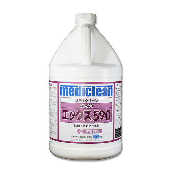 SMSjapan 除菌・防カビ・消臭・害虫対策 エックス590 3.8L 4本入 MB1533000 [代引不可]