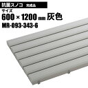 テラモト 抗菌安全スノコ 完成品 灰 スノコ 600×1200mm MR-093-343-6 [代引不可][単品配送]