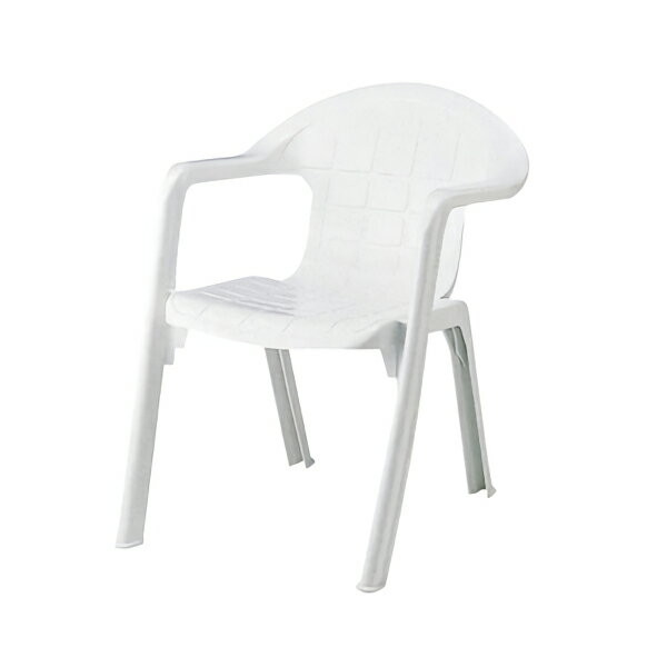 テラモト ガーデン サンチェア ホワイト 椅子(屋外用) MZ-595-202-8 [代引不可]