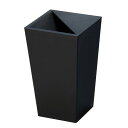 テラモト ユニード カクス S-28 ブラック ゴミ箱 屋内用 DS-452-028-7