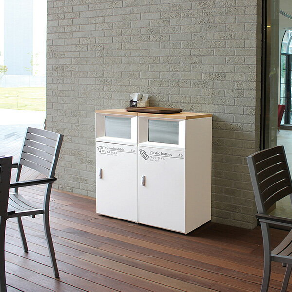 期間限定 セール価格 テラモト トラッシュボックスFT プラスチック用 オフホワイト 67L ゴミ箱 屋内用 楽天スーパーSALE 3/4~3/11 ポイント +5倍 DS-189-515-0 [代引不可][単品配送] [2]