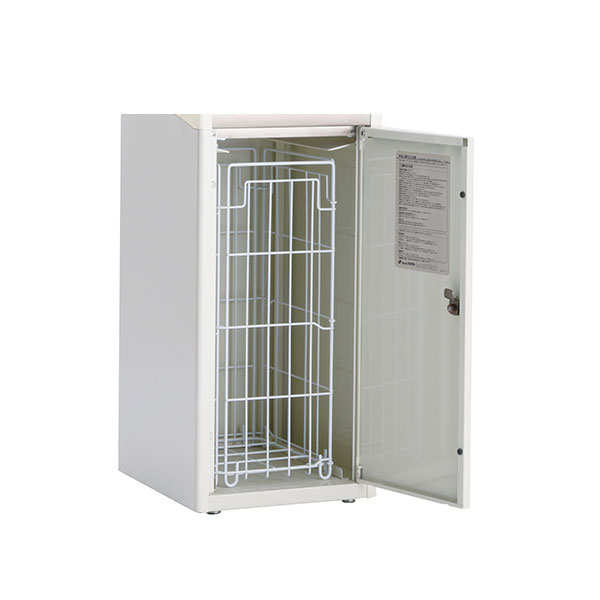 セール価格 テラモト トリム TrimSL ステン もえるゴミ用 オフホワイト 47L ゴミ箱 屋外用 DS-168-921-7 [代引不可] [2]