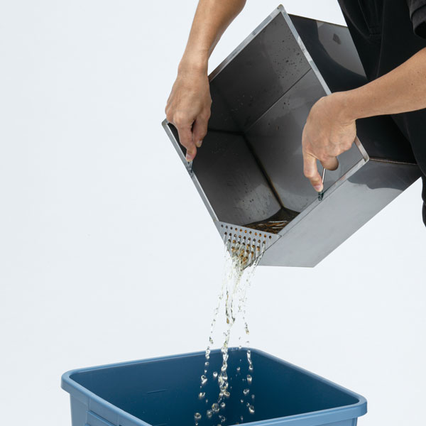 テラモト ラージアッシュトレイ 15L 灰皿 SS-254-200-8 [代引不可]