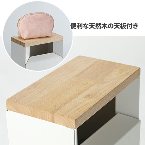 テラモト サニタリースリムボックス オフホワイト DS-239-300-7 [代引不可]