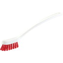山崎産業 HGスリムブラシ柄付き R(赤) 清掃用品 CL615-000U-MB-R