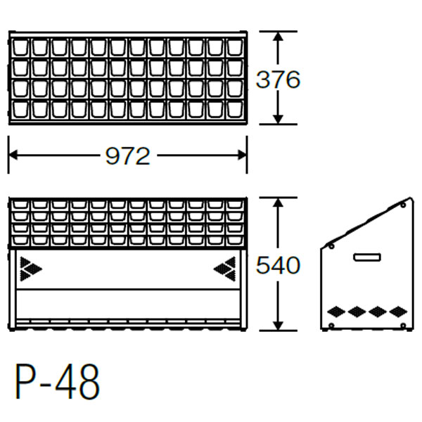 セール価格 山崎産業 アンブラー オクトP 48本用 P(ピンク) 傘立 YA-99L-ID-P [代...