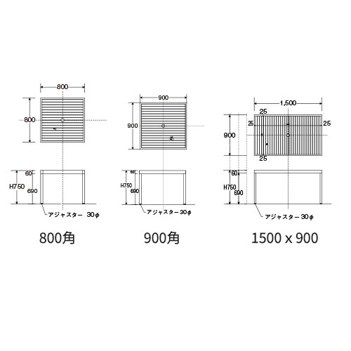 ��������� ���껺�� G�ơ��֥� 1500��900 TB-001L-AL [����Բ�]