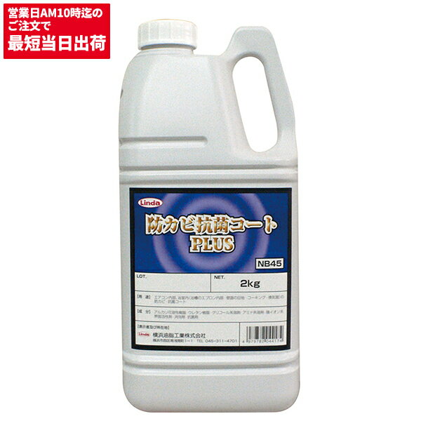 横浜油脂工業 Linda 防カビ抗菌コート プラス 2kg 4417