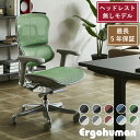 Ergohuman PRO2 Low オフィスチェア エルゴヒューマン ヘッドレスト無しモデル 新基盤 多機能チェア 高機能 ランバーサポート ハイブリッド リクライニング 座面昇降 奥行調節 アーム調整 キャスター付き 腰痛軽減 ゲーミングチェア オフィス デスクチェア 椅子 メッシュ