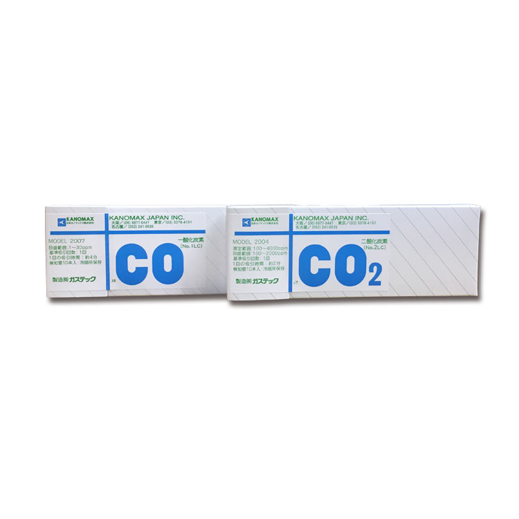 Rakuten - 日本カノマックス 空気環境測定器 ガス検知器用CO・CO2検知管 10本入 CO