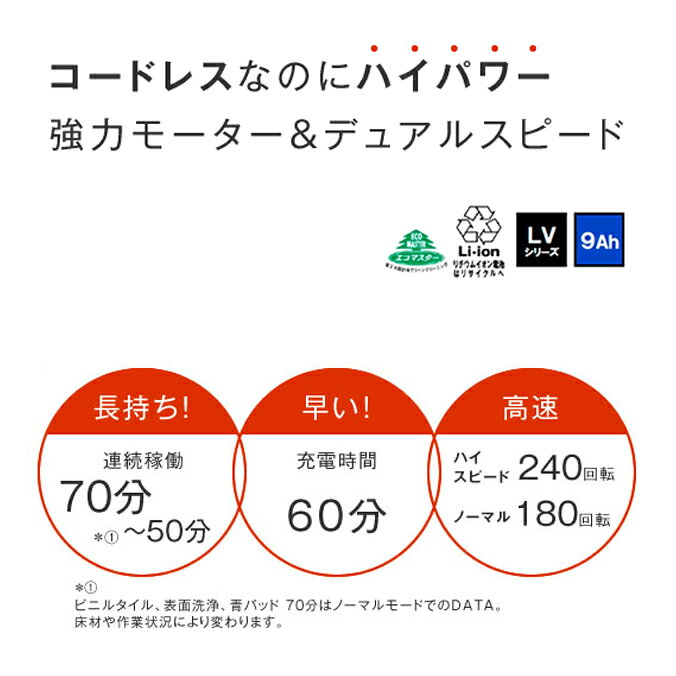 ペンギンワックス コードレスポリッシャー 15インチ BP-150Li II