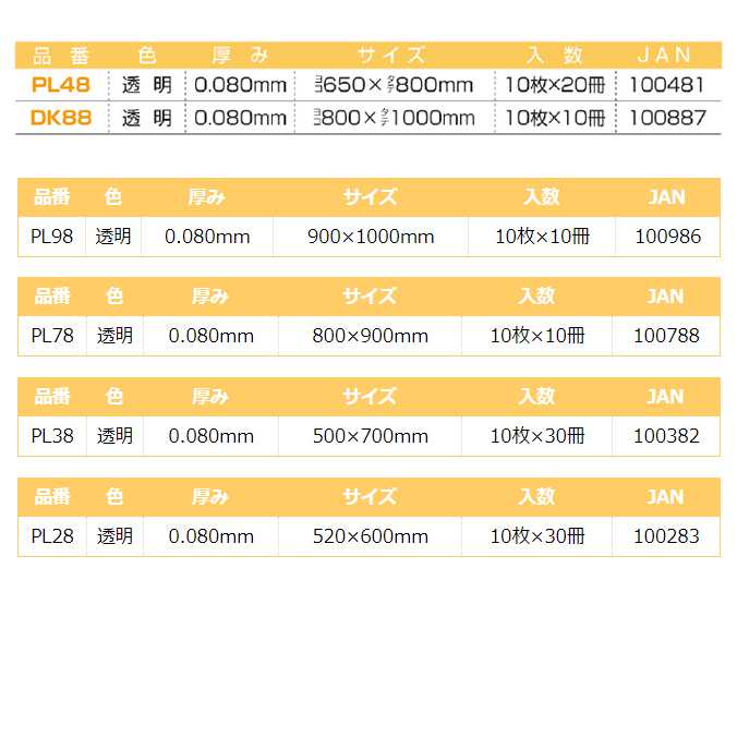 ��̳�� �˸��ݥ���(Ʃ��)����ʪ�б� 0.080mm�� 45L 200��(10���20��)(����ѥå��� PL48)(���߼��� ʬ�� ����Ȣ ������ ���)